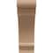 Ekena Millwork 2"W x 4"D x 6"H Classic Hughes Rough Cedar Woodgrain TimberThane Corbel, Primed Tan CORUR02X04X06HUGRCPR - alternate 6